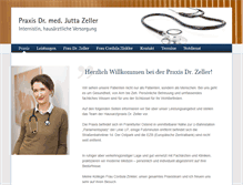 Tablet Screenshot of praxis-zeller.info